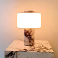 Calacatta Viola Cordless Marble Touch Lamp