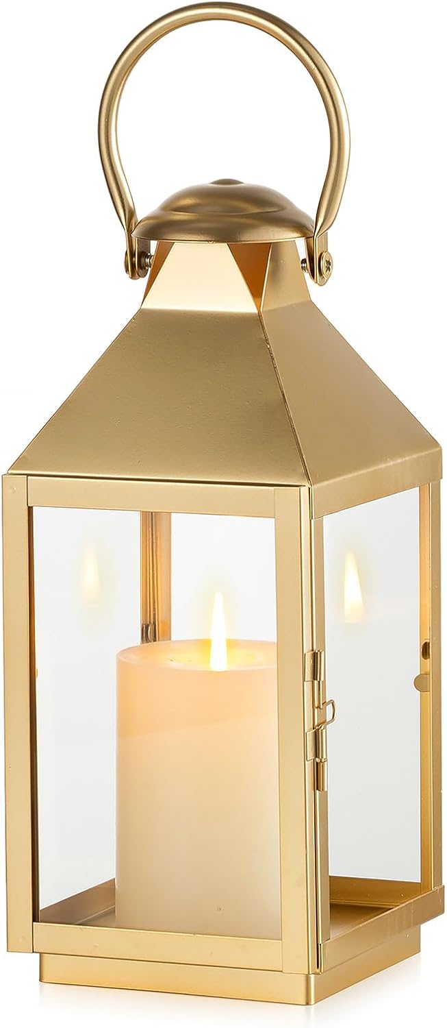 Gold Metal Decorative Lanterns