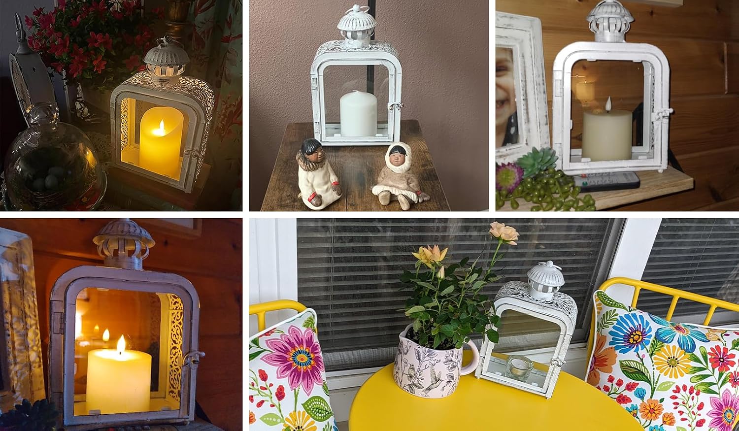 Lantern Decorative Vintage Metal Lanterns