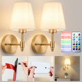 Wireless Wall Sconces Set of Two