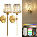Wall Sconces Set of Two RGB