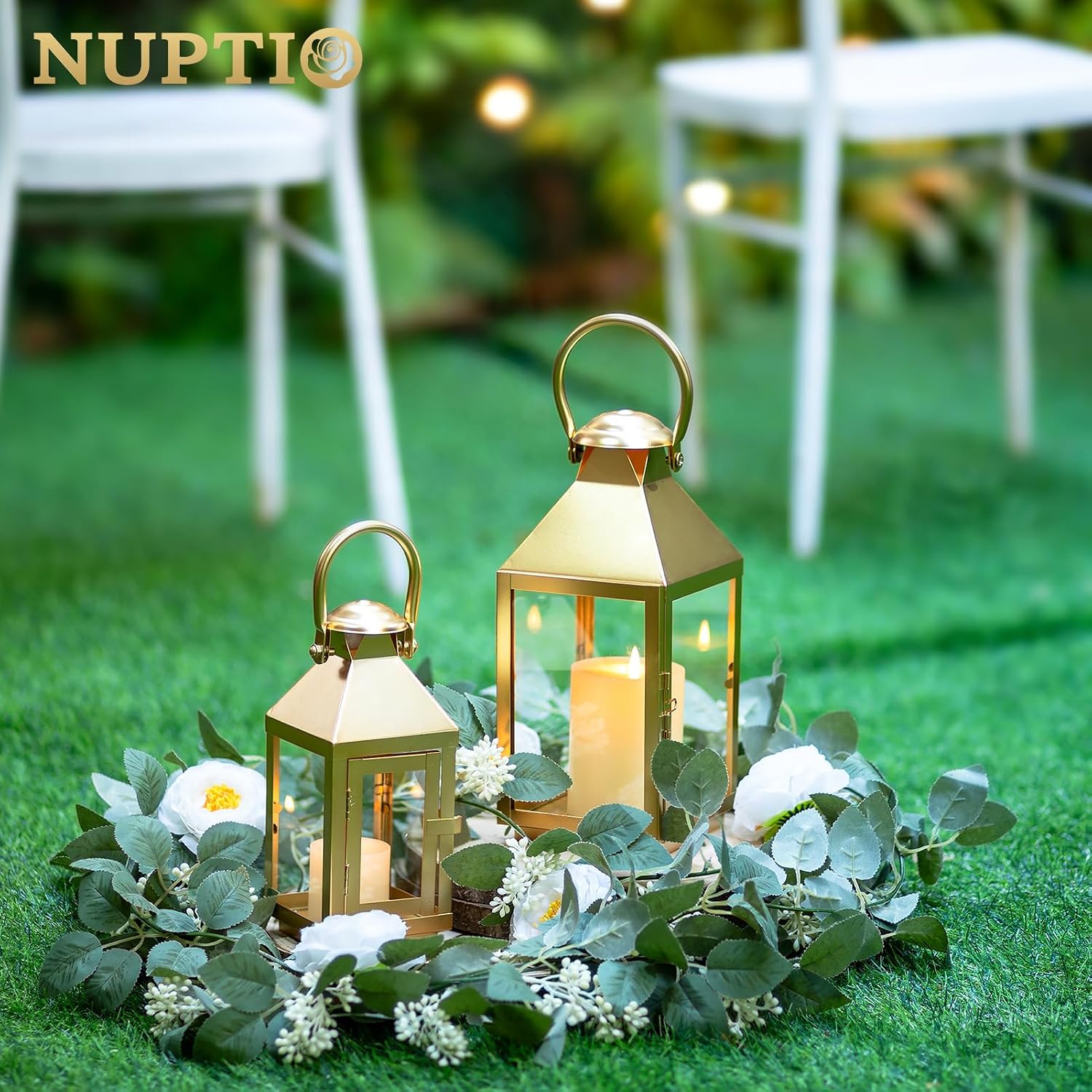 Gold Metal Decorative Lanterns