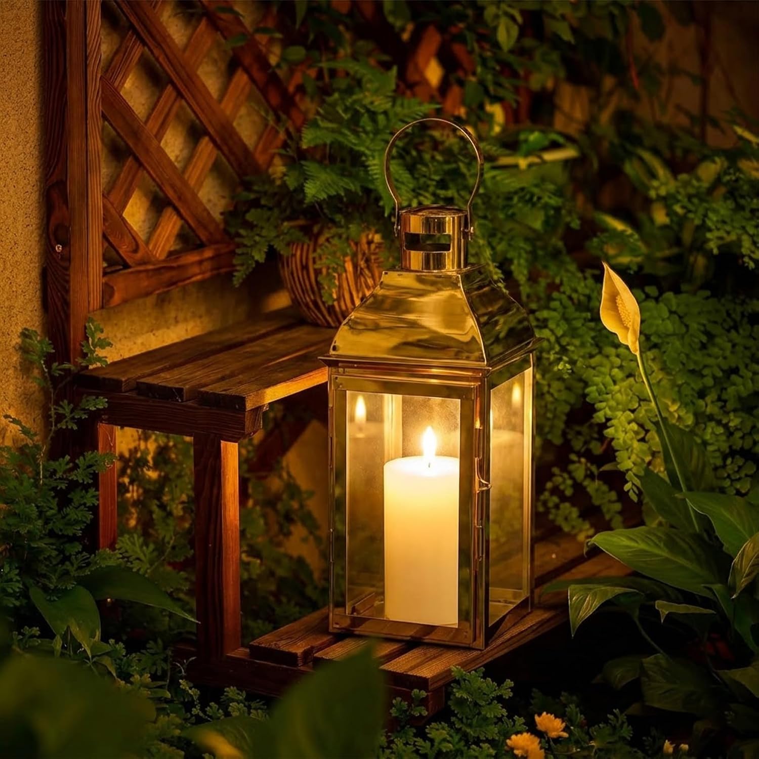 Stainless Steel Candle Lanterns